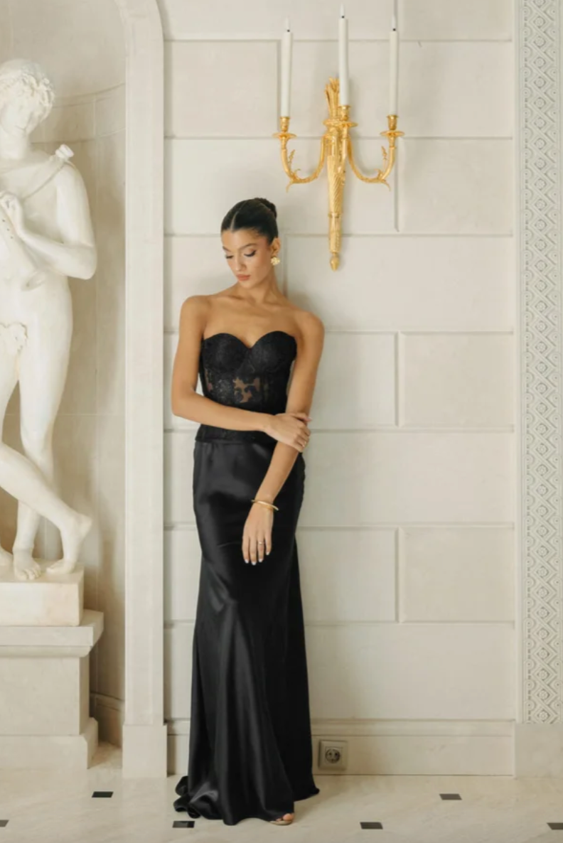 Marseille Black Dress