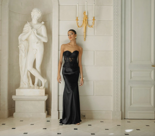Marseille Black Dress