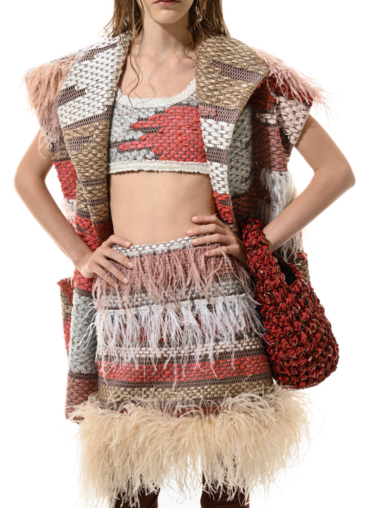 Avril Boa Skirt